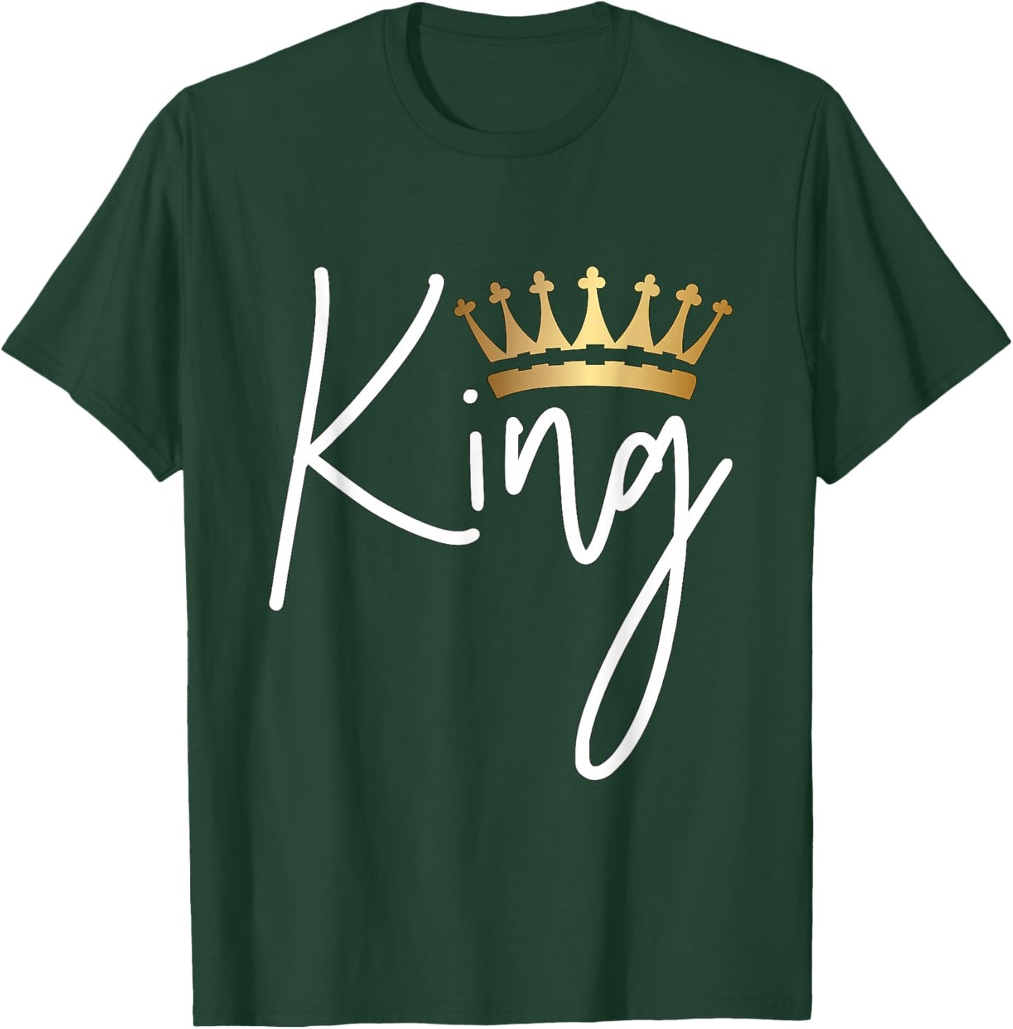 King Crown Gold T-Shirt - T-Shirt | Forest