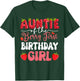 Auntie of The Berry First Birthday of Girl Strawberry Family T-Shirt - T-Shirt | Forest