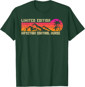 Infection Control Nurse Job Birthday Worker Professional T-Shirt - T-Shirt | Forest
