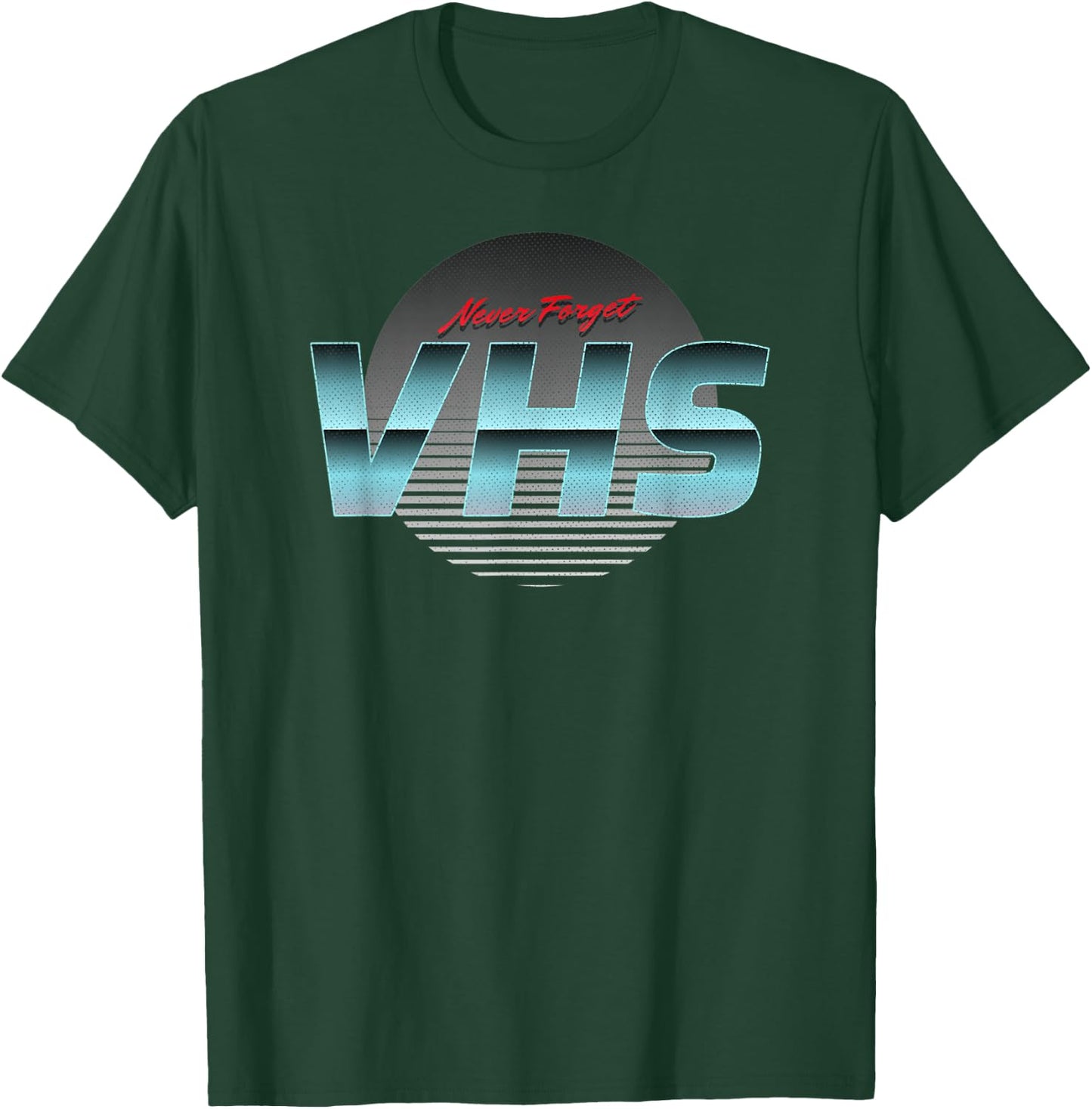 Retro VHS Gift T-Shirt - T-Shirt | Forest