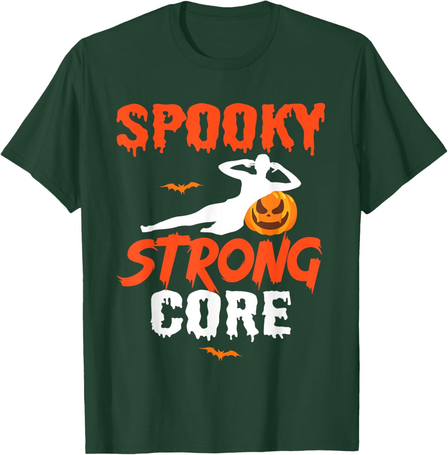 Halloween Pilates Instructor Horror Fitness Workout Gym T-Shirt - T-Shirt | Forest