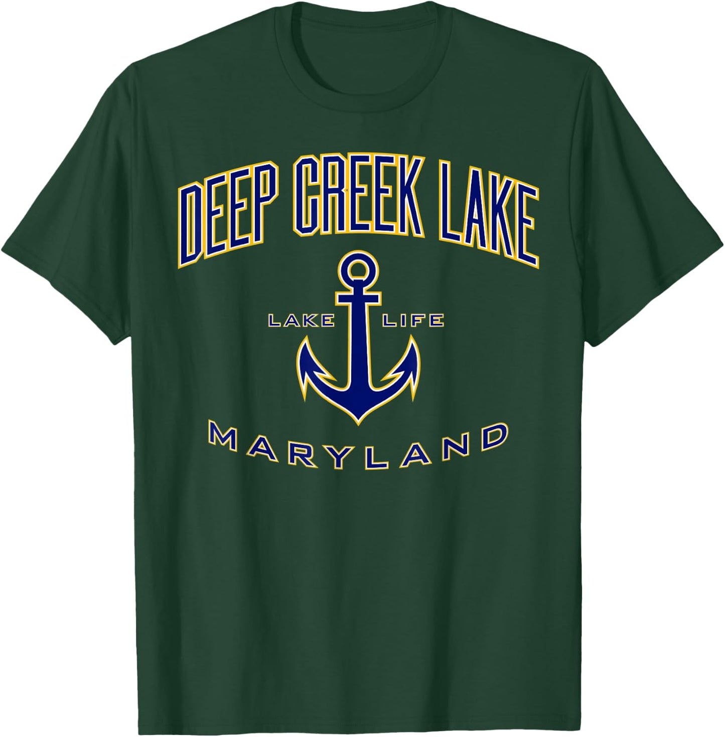 Deep Creek Lake MD T-Shirt - T-Shirt | Forest