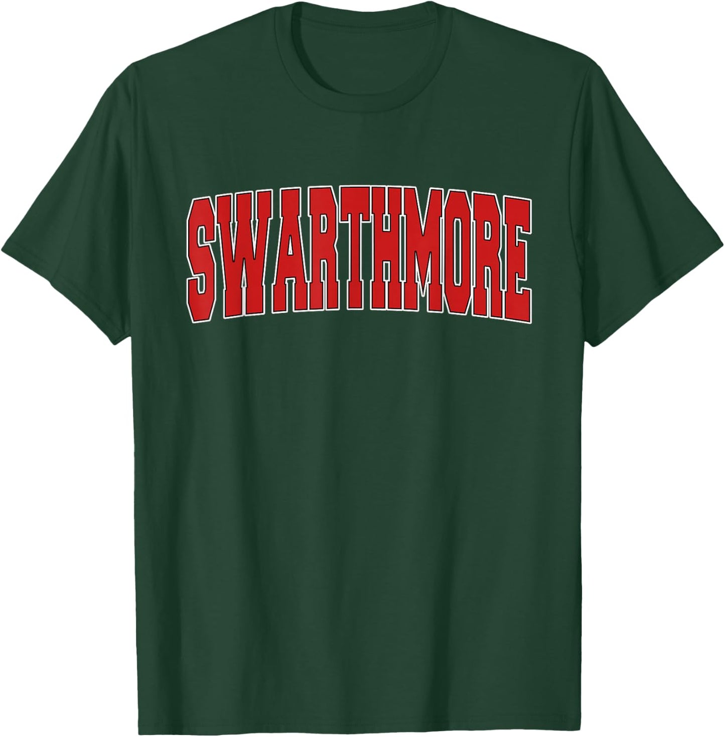 SWARTHMORE PA PENNSYLVANIA Varsity Style USA Vintage Sports T-Shirt - T-Shirt | Forest