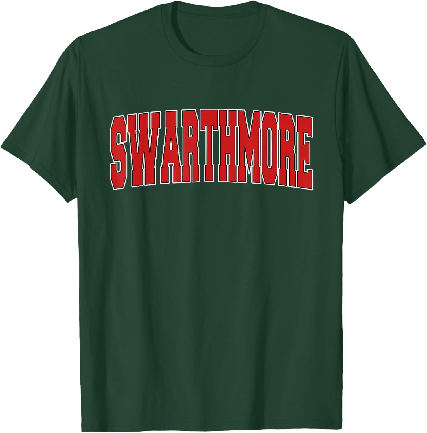SWARTHMORE PA PENNSYLVANIA Varsity Style USA Vintage Sports T-Shirt - T-Shirt | Forest