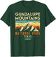 Guadalupe Mountains Est 1966 Texas Retro National Park T-Shirt - T-Shirt | Forest
