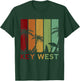 Retro Key West Florida Keys Tropical Vintage T-Shirt - T-Shirt | Forest