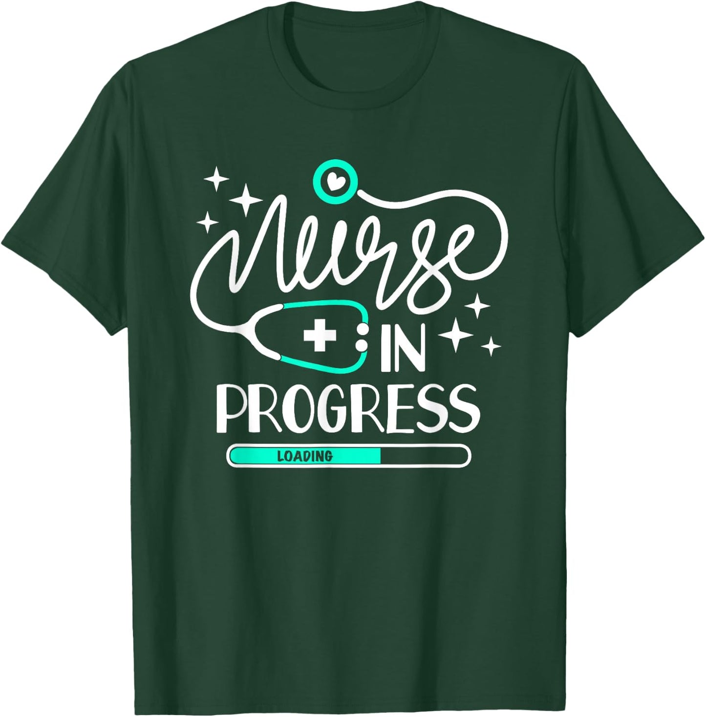 Nurse In Progress T Shirt Nursing Student Future Nurse Life T-Shirt - T-Shirt | Forest