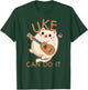 Ukulele print Funny Uke Can Do It Cat Playing product Gift T-Shirt - T-Shirt | Forest