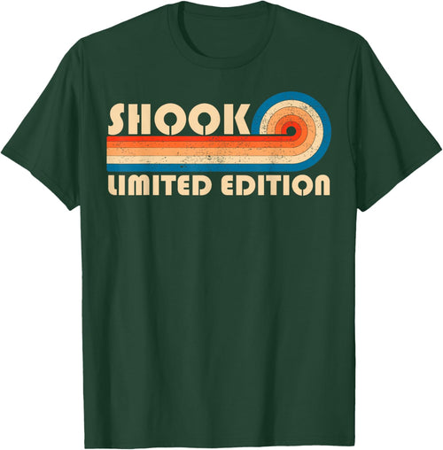 SHOOK Surname Retro Vintage 80s 90s Birthday Reunion