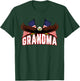 Retro Grandma American Flag Bald Eagle Patriotic 4th of July Men T-Shirt - T-Shirt | Forest