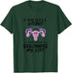 Handcuff Farewell Uterus Feminism Feminist Hysterectomy T-Shirt - T-Shirt | Forest