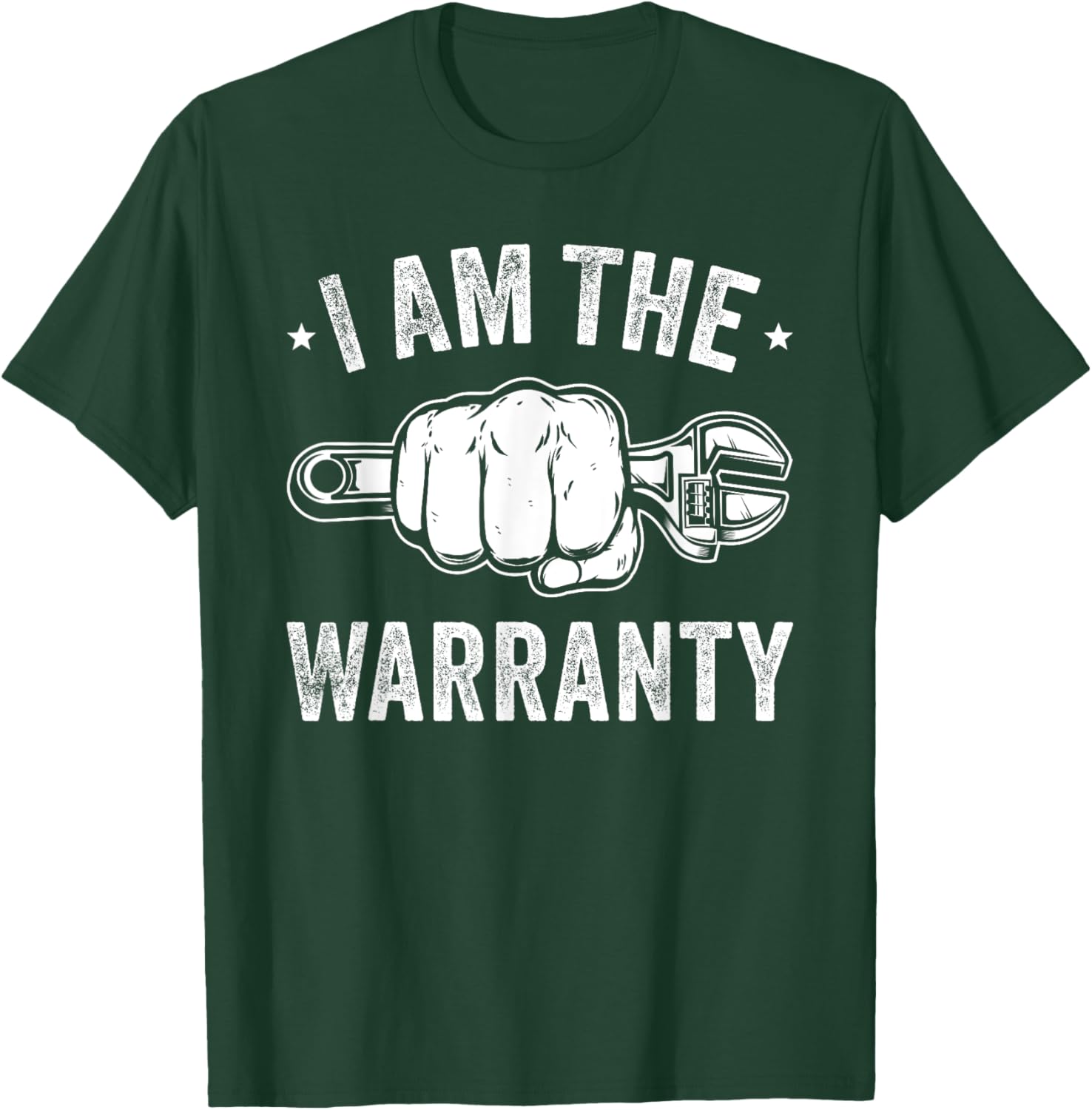 Car Lover I Am The Warranty Car Mechanic T-Shirt - T-Shirt | Forest