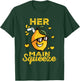 Cute Funny Her Main Squeeze Funny Lemon Couples Matching T-Shirt - T-Shirt | Forest