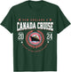 Canada Cruise New England Cruise Vacation Souvenir 2024 T-Shirt - T-Shirt | Forest