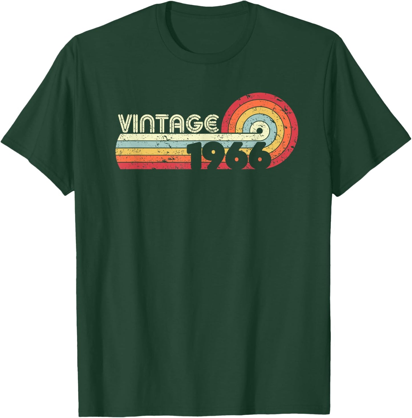 1966 Vintage Shirt, Birthday Gift . Retro Style T-Shirt - T-Shirt | Forest