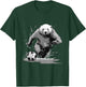 Polar Bear Playing Soccer Animal T-Shirt - T-Shirt | Forest