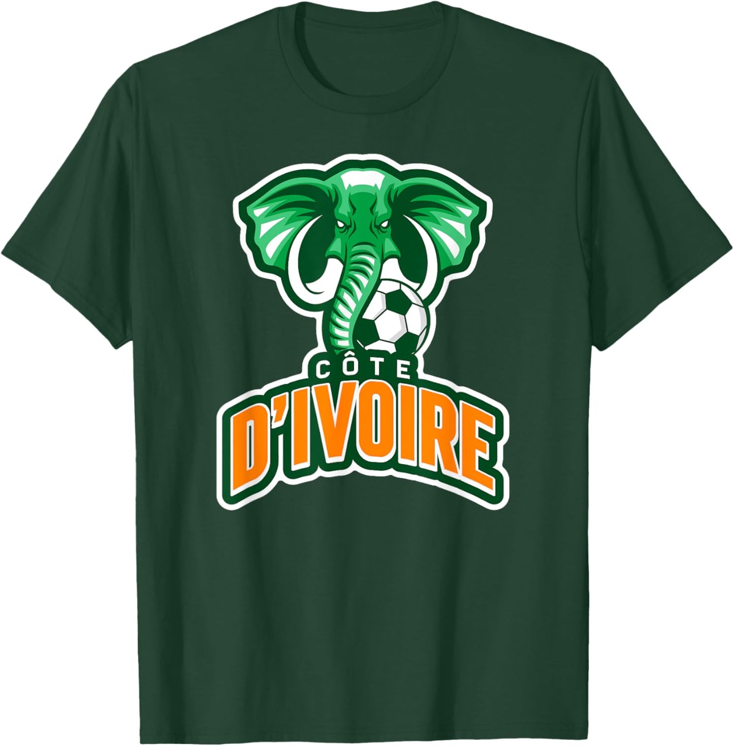 Côte d'Ivoire, Ivory Coast Elephant. , Women & Kids T-Shirt - T-Shirt | Forest