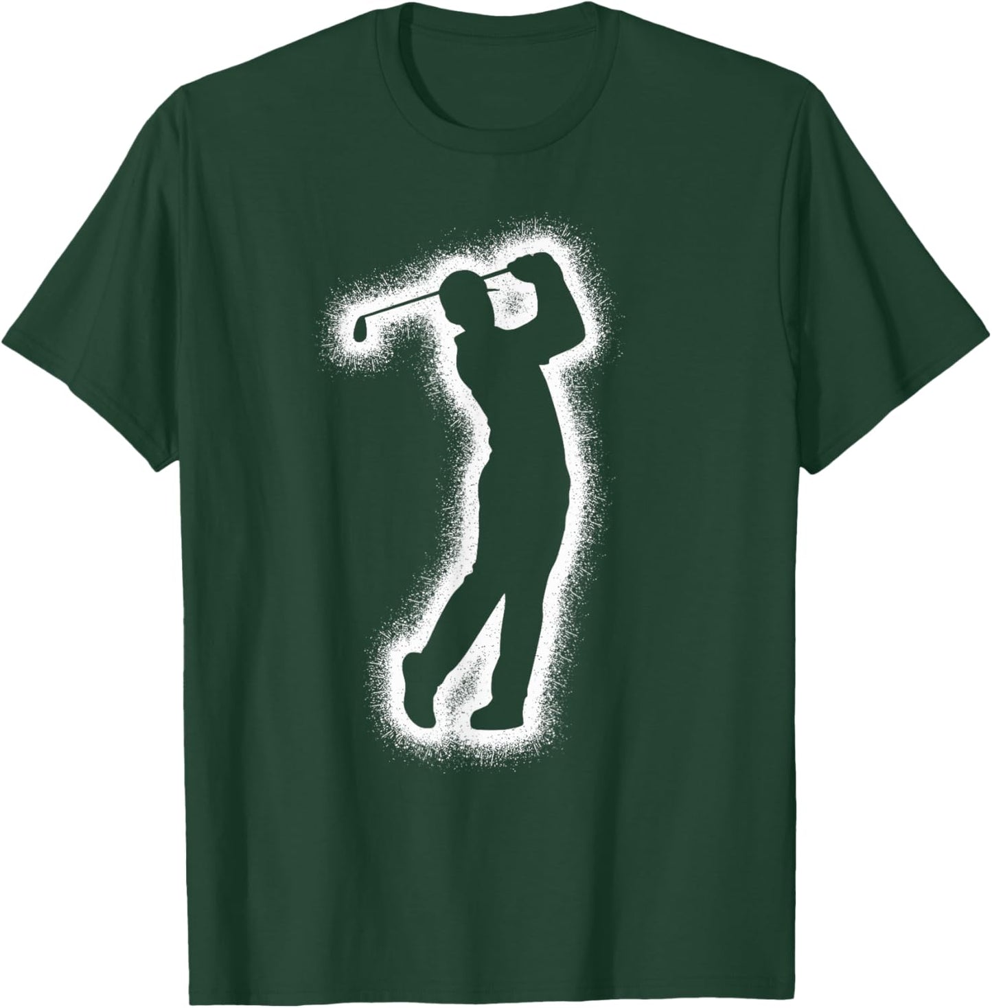 Golf Player Golfer Boys Kids Men Golfing T-Shirt - T-Shirt | Forest