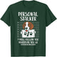 Personal Stalker Beagle Animal Pet Hound Hunt Dog Lover Gift Men Women Kids T-Shirt - T-Shirt | Forest