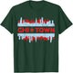 Chicago Chi Town Flag Skyline T-Shirt - T-Shirt | Forest