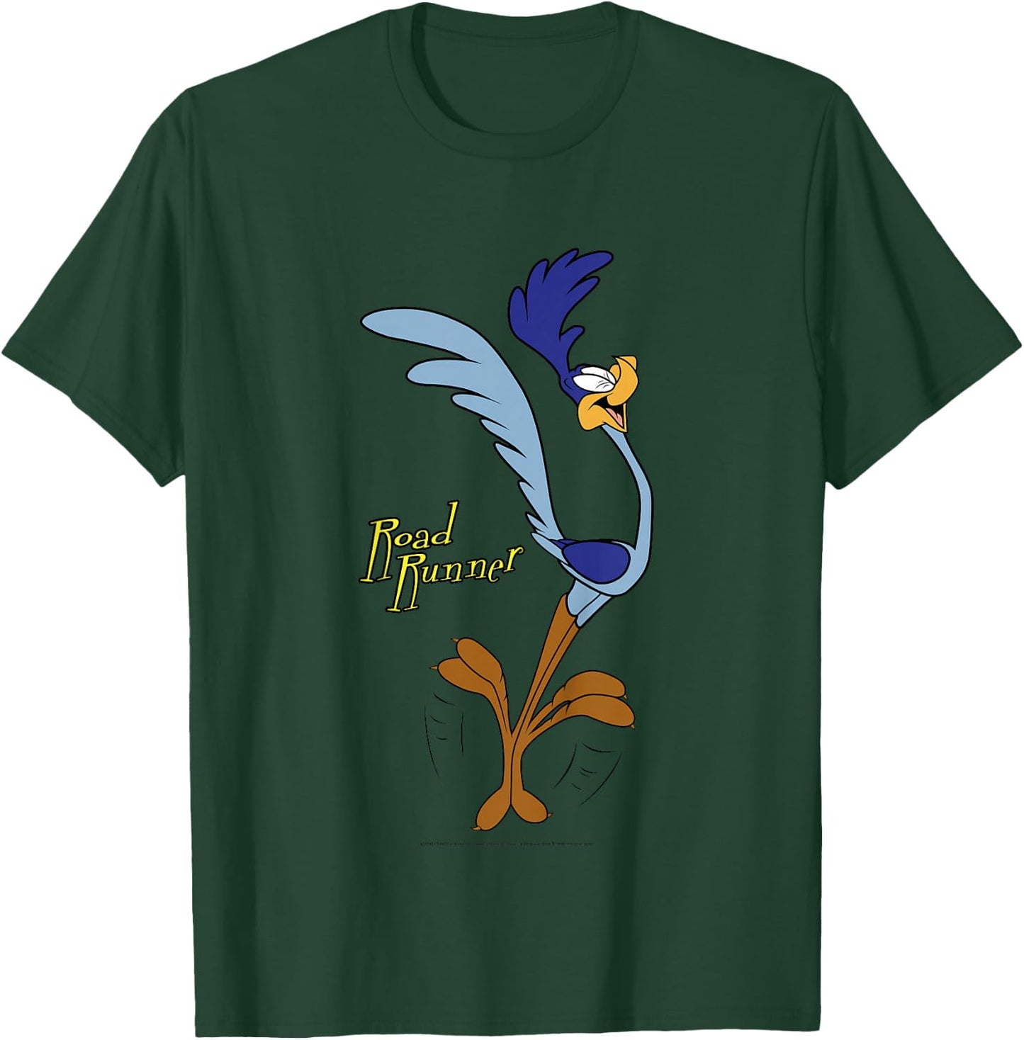 Kids Looney Tunes Road Runner Happy Portrait T-Shirt - T-Shirt | Forest