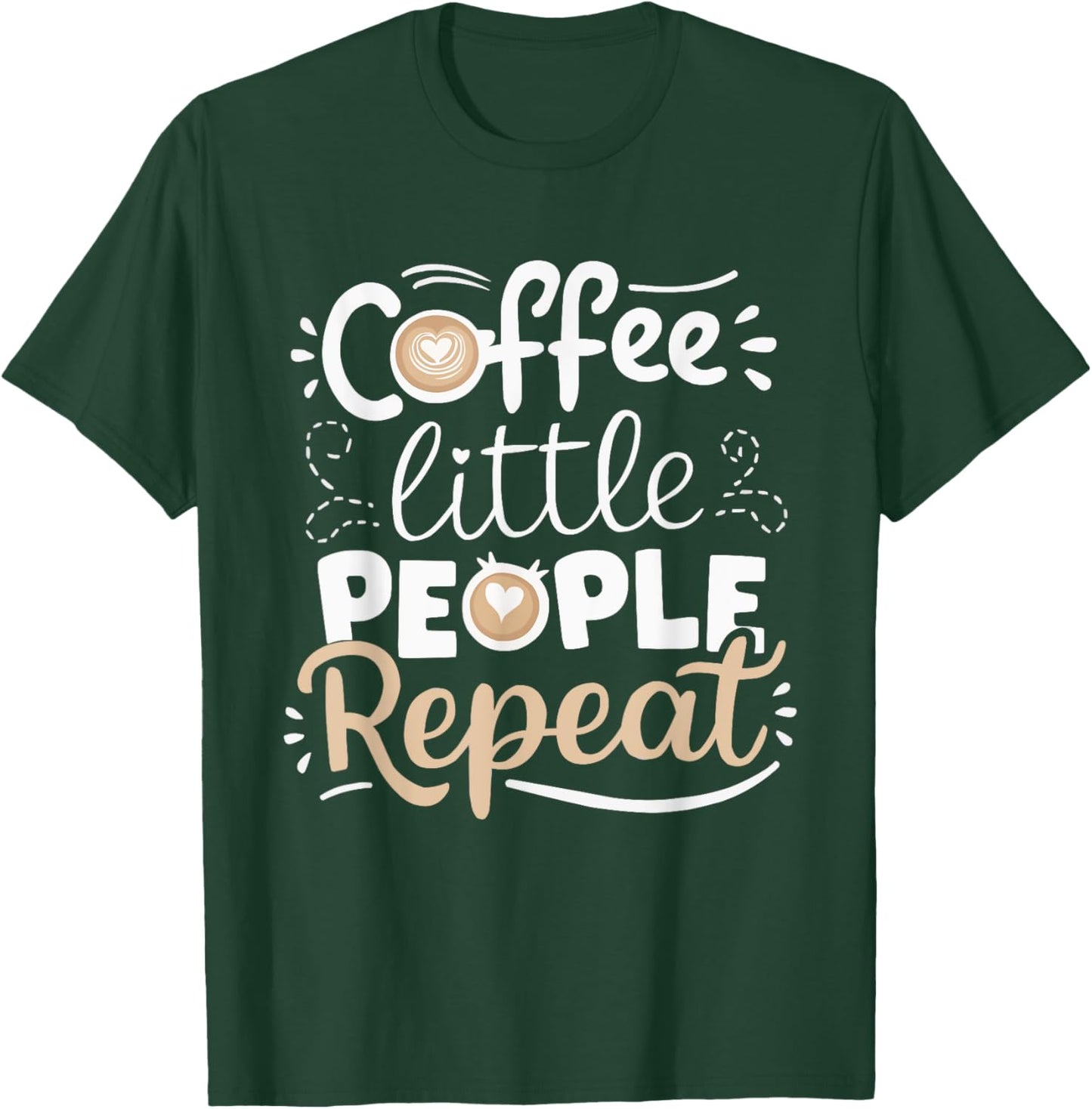 Daycare Teacher Childcare Educator SteMi Apparel Women's Black Cotton Blend Classic Fit Short Sleeve T-Shirt - T-Shirt | Forest