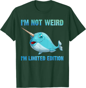 Funny Narwhal Gift Women Sea Whale Fish Ocean Animal T-Shirt - T-Shirt | Forest