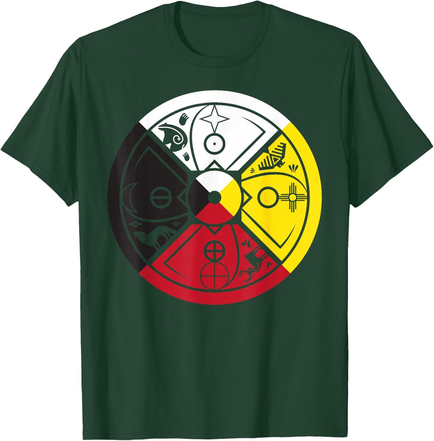 Medicine Wheel T-Shirt - T-Shirt | Forest