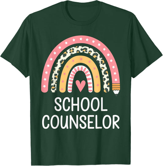 School Counselor T-Shirt - T-Shirt | Forest