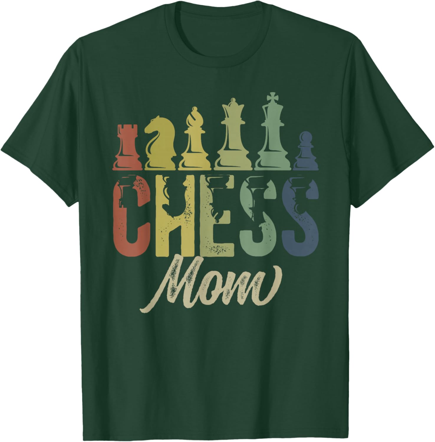 Chess Mom of A Chess Player Mom Chess Mama Chess Mother T-Shirt - T-Shirt | Forest