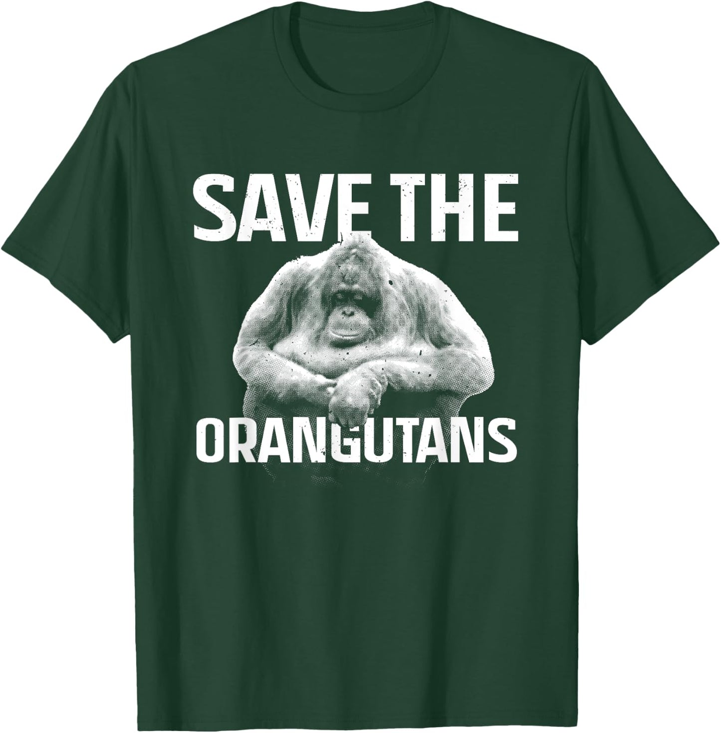 Funny Orangutan Art Women Orangutan Great Ape Lover T-Shirt - T-Shirt | Forest