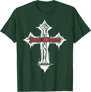Proverbs 11:30 Soul Winner – Christian Evangelism Gospel T-Shirt - T-Shirt | Forest