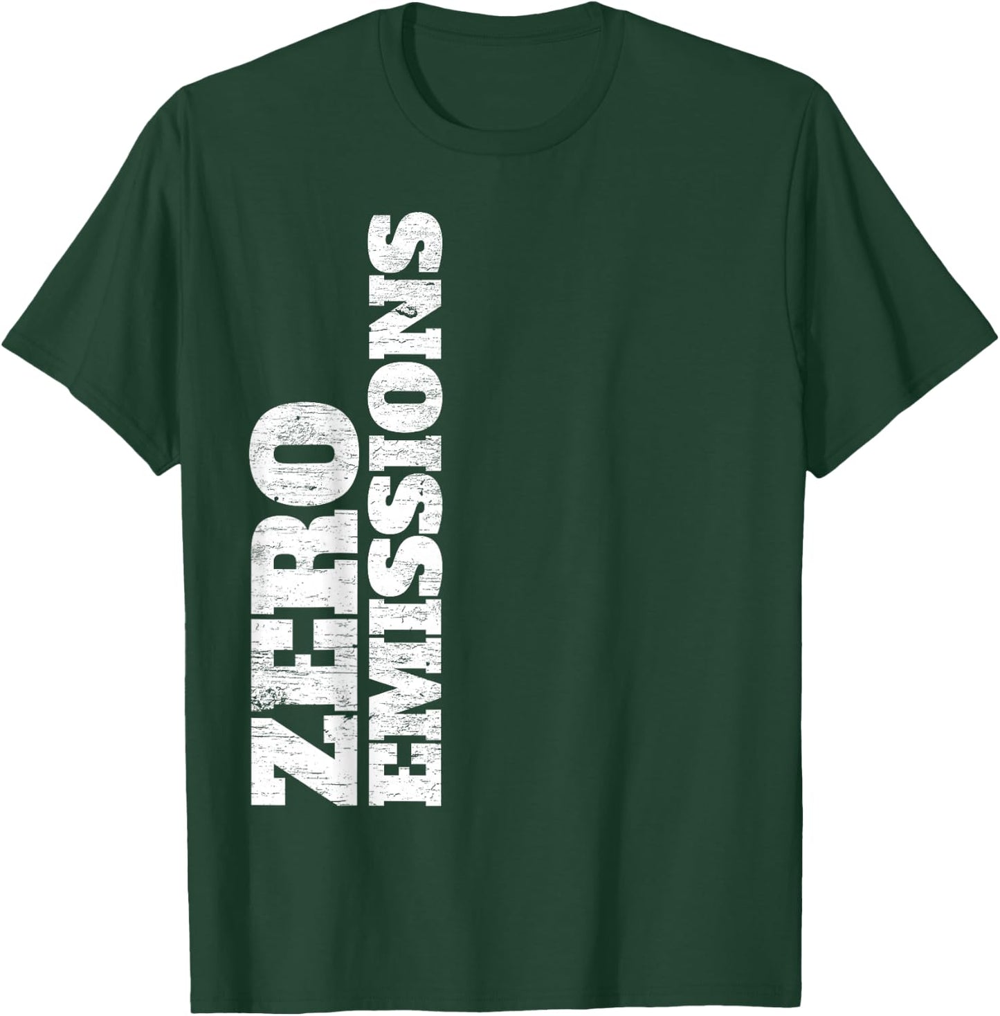 Electric Vehicle Zero Emissions EV Car Driver Electric Cars T-Shirt - T-Shirt | Forest