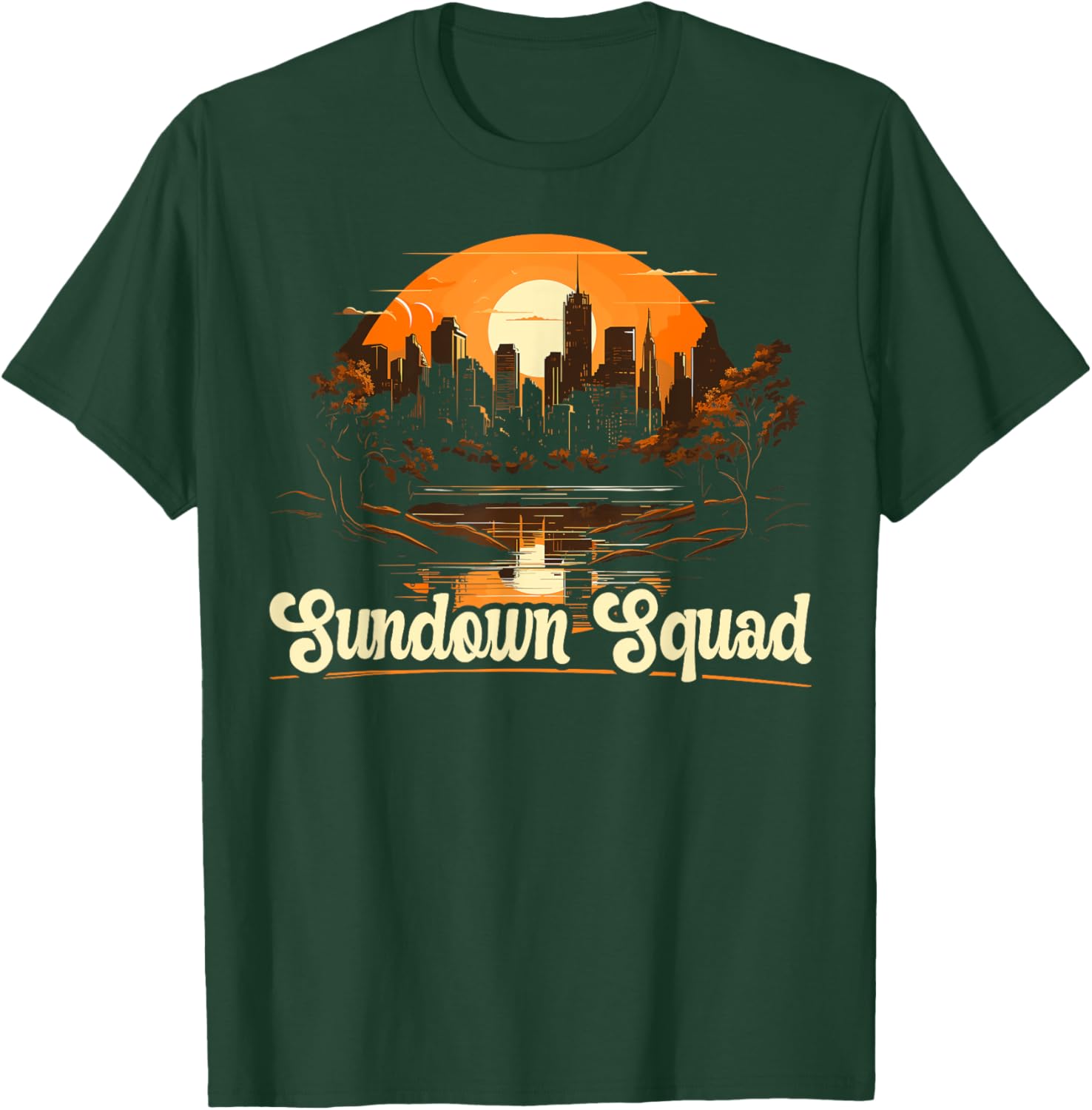Night Shift Worker Graveyard Shift Employee Coworker T-Shirt - T-Shirt | Forest