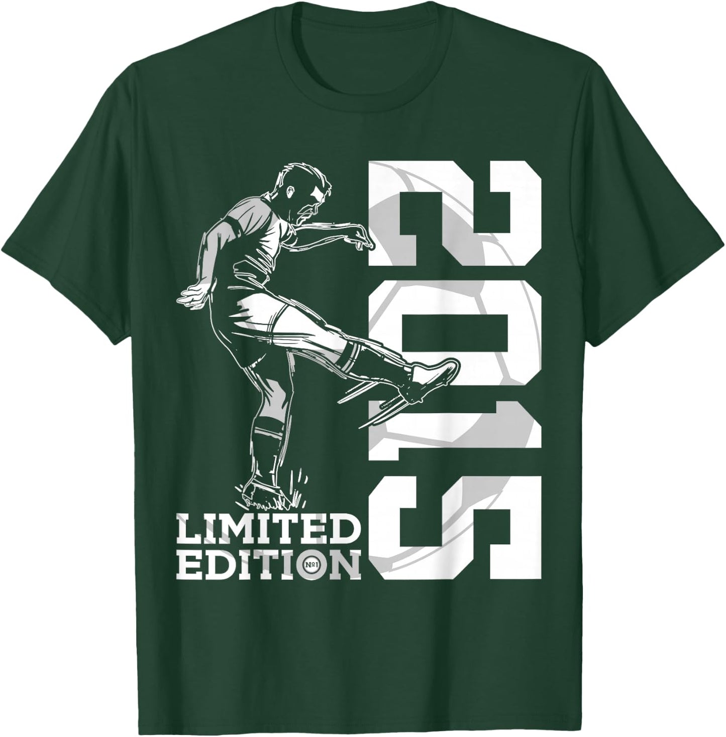 Limited Edition 2015 11 Years Soccer 11th Birthday T-Shirt - T-Shirt | Forest