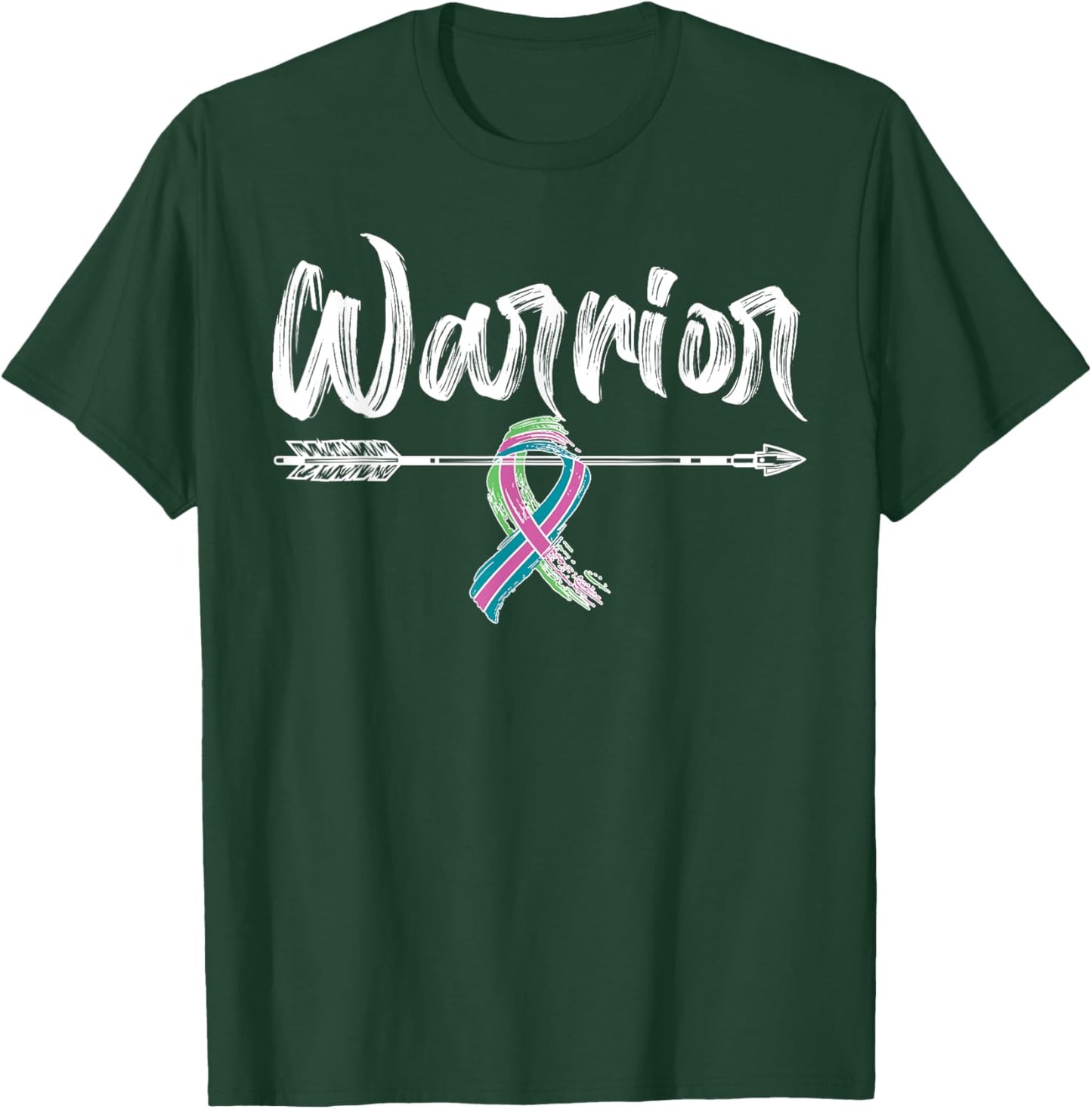 Metastatic Breast Cancer Awareness Month Warrior Survivor T-Shirt - T-Shirt | Forest