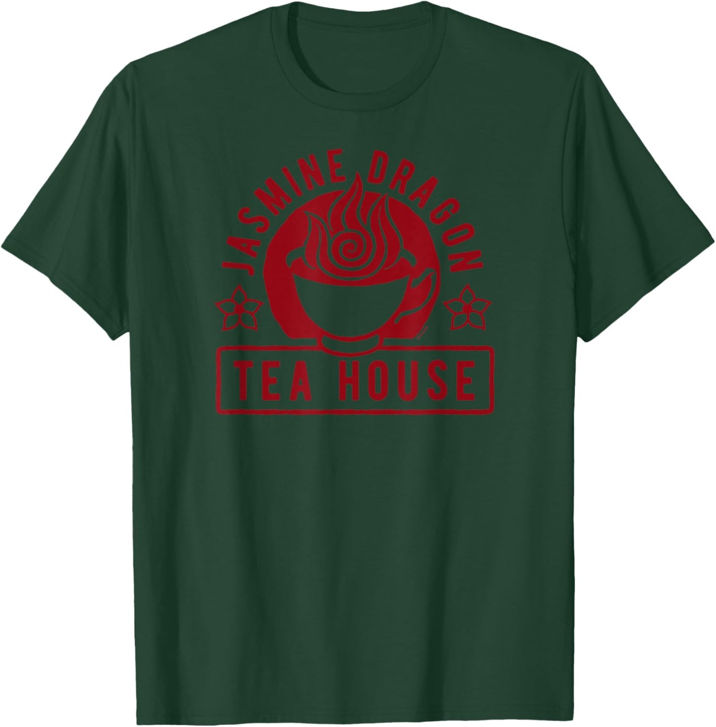 Avatar The Last Airbender - Iroh Jasmine Dragon Tea House T-Shirt - T-Shirt | Forest