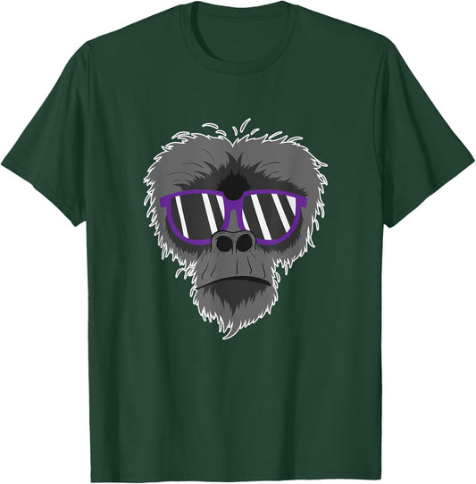 Ape with Sunglasses T-Shirt - T-Shirt | Forest