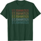 St Maarten Colorful Throwback Letter Souvenir T-Shirt - T-Shirt | Forest