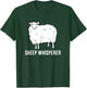 Funny Sheep Whisperer Sheep Farmer T-Shirt - T-Shirt | Forest
