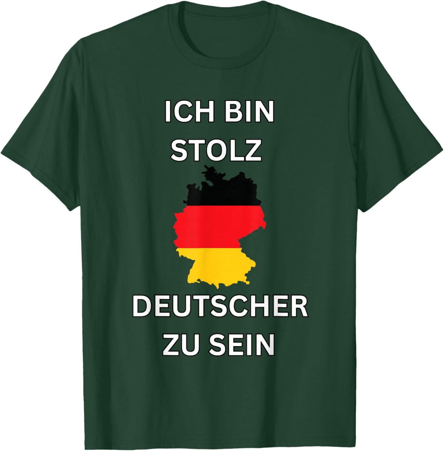 Ich bin stolz darauf, deutsches Design zu sein T-Shirt - T-Shirt | Forest