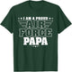 Proud Air Force Papa Patriotic Pride Military Grandfather T-Shirt - T-Shirt | Forest