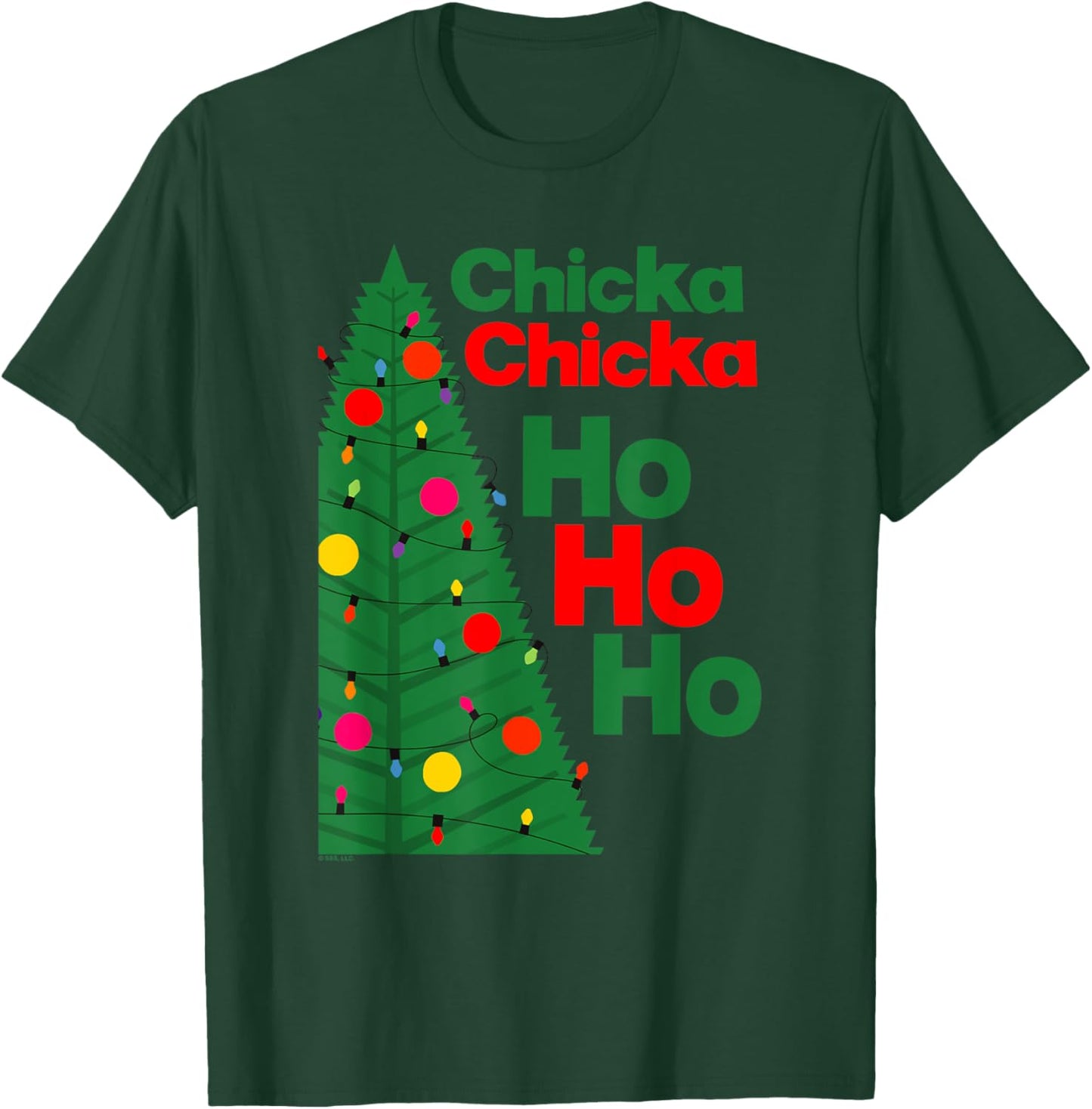 Chicka Chicka Boom Boom Christmas, Ho Ho Ho T-Shirt - T-Shirt | Forest