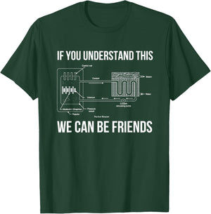 Funny Nuclear Engineer Nuclear power plant T-Shirt - T-Shirt | Forest