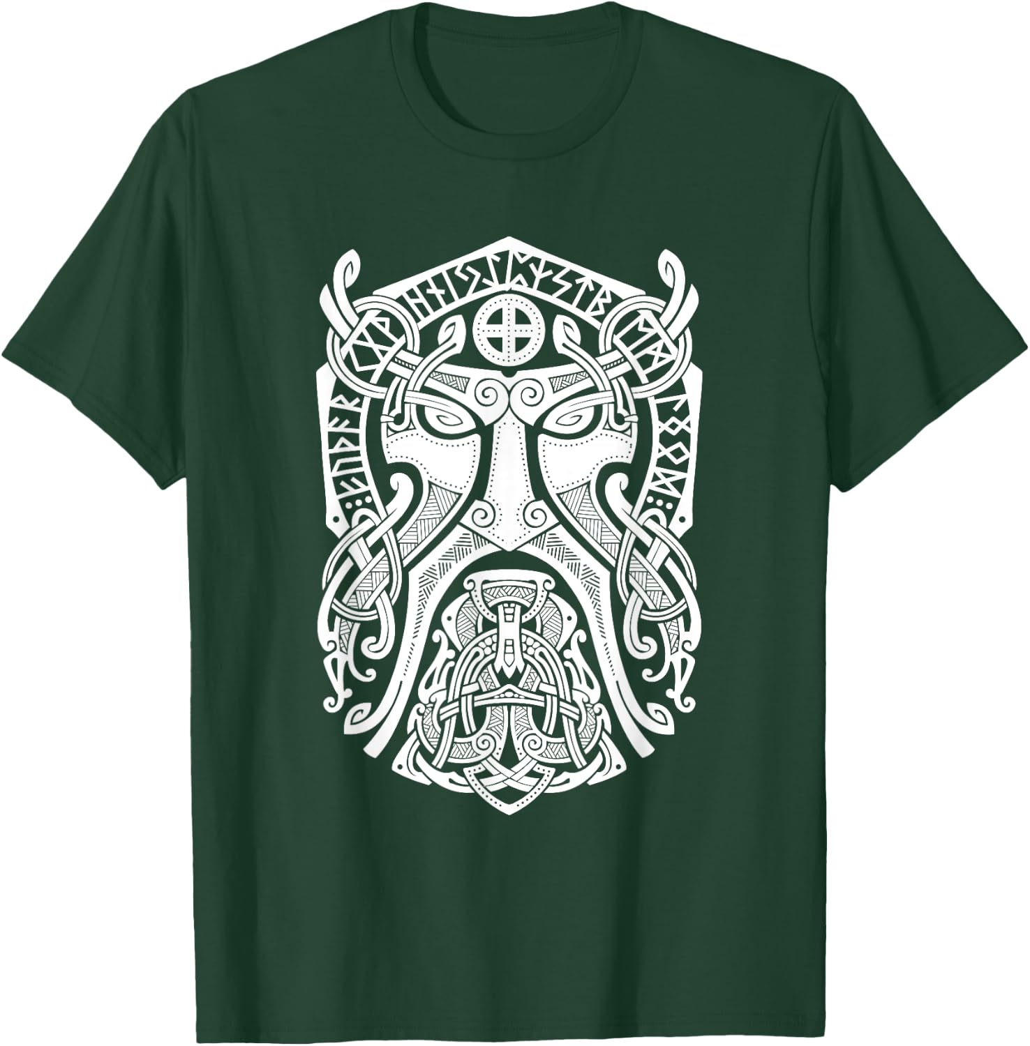 Allfather Odin - Viking God In Asgard - Raven God T-Shirt - T-Shirt | Forest