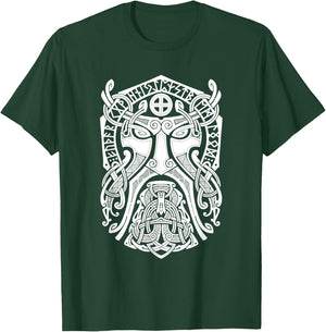 Allfather Odin - Viking God In Asgard - Raven God T-Shirt - T-Shirt | Forest