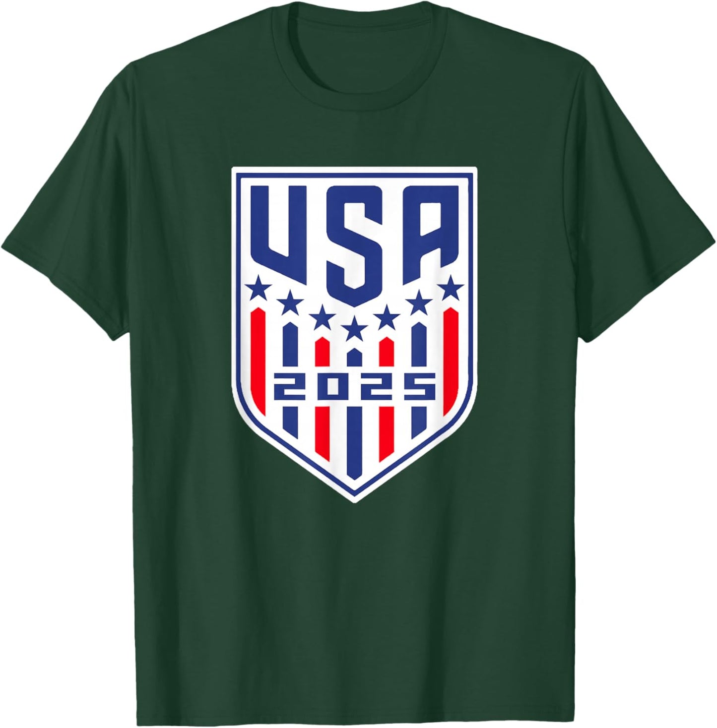 USA 2025 Go United States Sport USA Team 2025 USA T-Shirt - T-Shirt | Forest