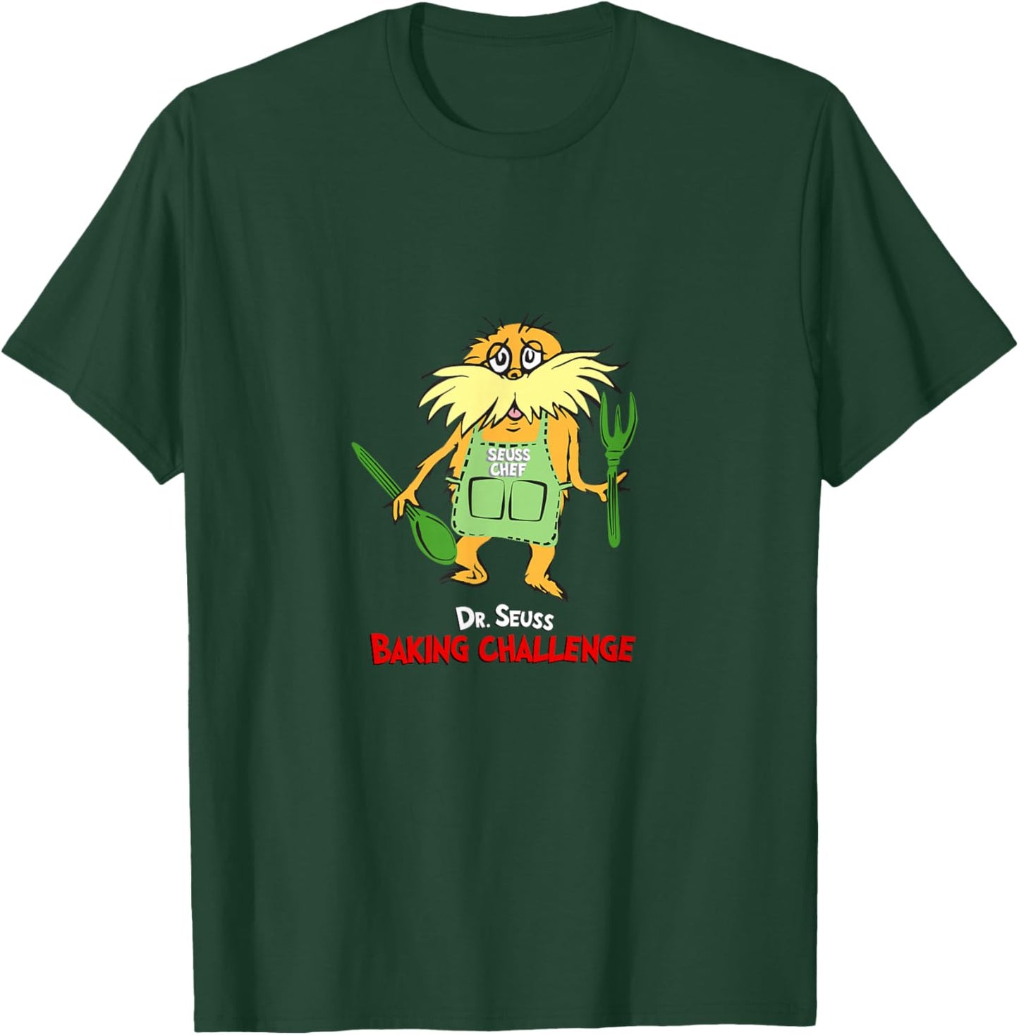 Dr. Seuss Baking Challenge The Lorax T-Shirt - T-Shirt | Forest
