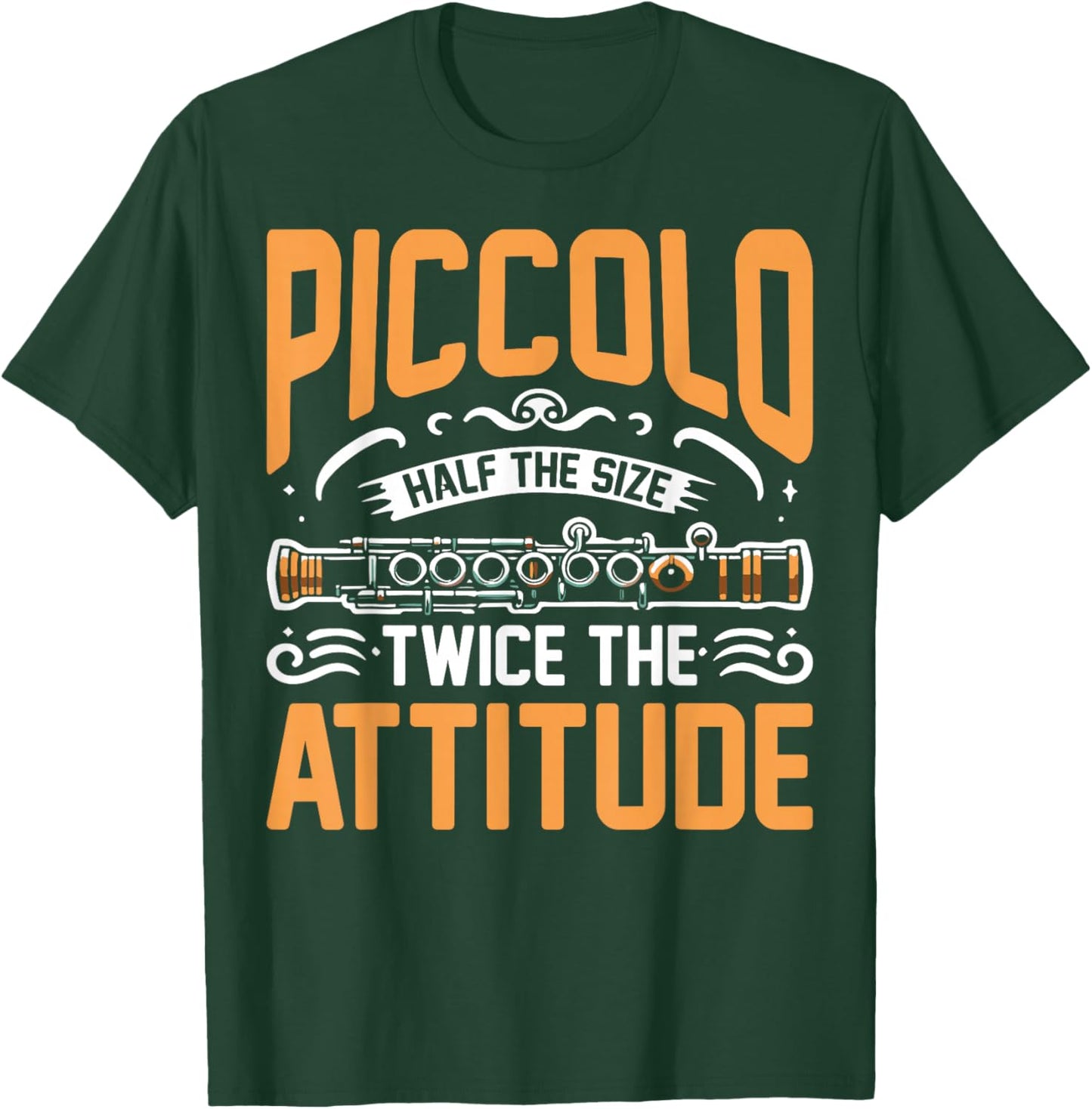 Piccolo Half the Size Twice the Attitude Piccolo T-Shirt - T-Shirt | Forest