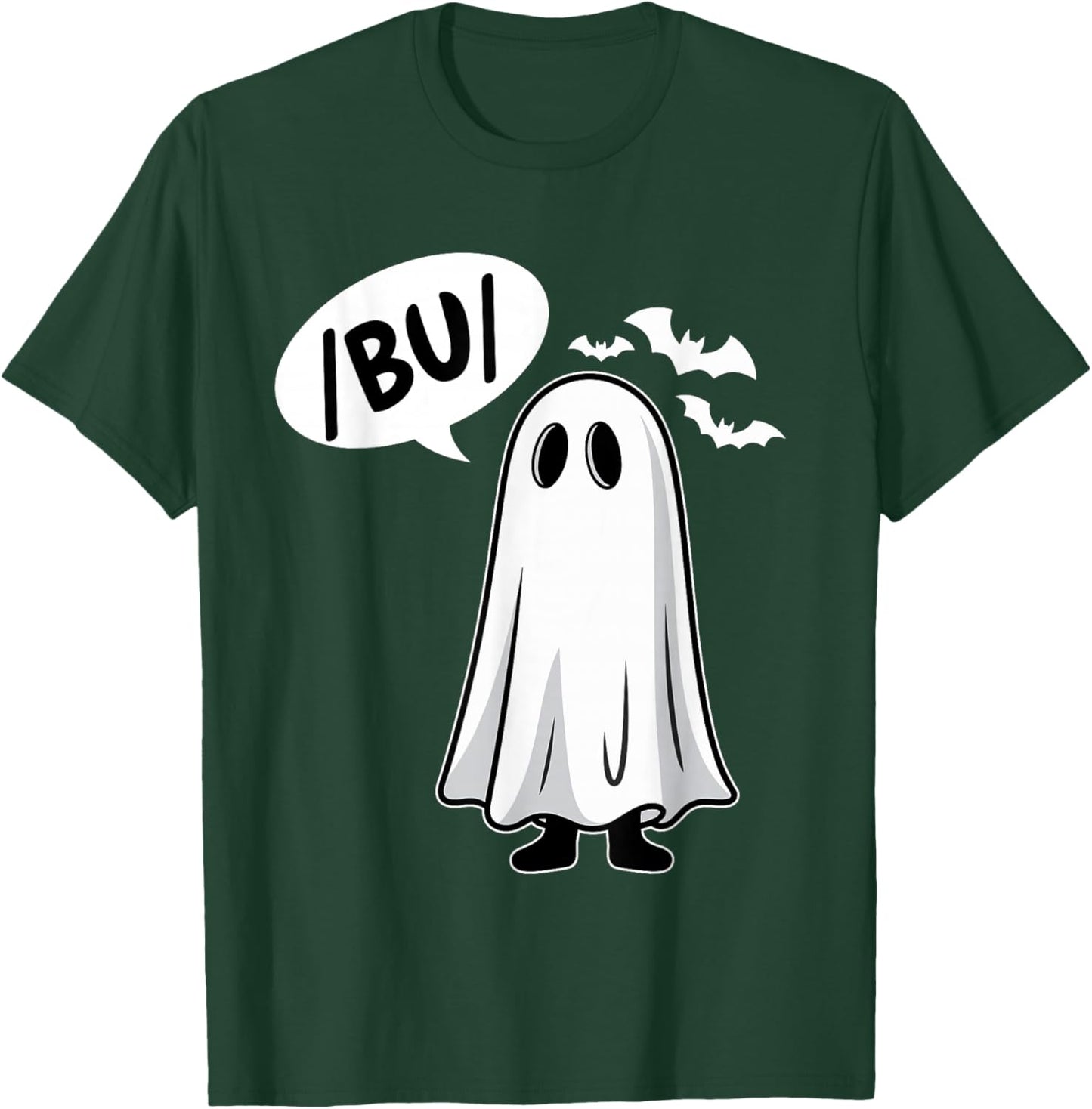 Halloween Speech Therapy Trick or Speech Retro SLP Ghost Boo T-Shirt - T-Shirt | Forest